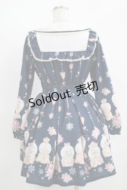 画像3: LIZ LISA / スノードーム柄ワンピース Free ネイビー H-25-11-11-029-LO-OP-NS-ZH