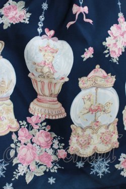 画像4: LIZ LISA / スノードーム柄ワンピース Free ネイビー H-25-11-11-029-LO-OP-NS-ZH