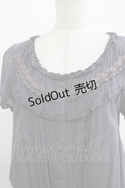 画像4: axes femme / ヨーク切替ワンピース M パープル H-25-11-11-030-AX-OP-NS-ZH