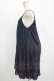 画像2: axes femme / レース×シフォンワンピース M ネイビー H-25-11-11-032-AX-OP-NS-ZH (2)