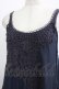 画像4: axes femme / レース×シフォンワンピース M ネイビー H-25-11-11-032-AX-OP-NS-ZH (4)