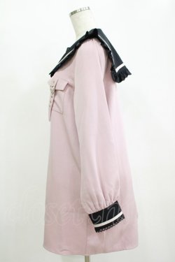 画像2: DearMyLove / 十字架セーラーシャツワンピース LL ピンク H-25-11-11-033-EL-OP-NS-ZH