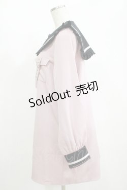 画像2: DearMyLove / 十字架セーラーシャツワンピース LL ピンク H-25-11-11-033-EL-OP-NS-ZH