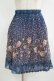 画像1: axes femme / 花柄スカート M ブルー H-25-11-11-035-AX-SK-NS-ZH (1)