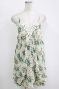 axes femme / 花柄ワンピース M オフ H-25-11-11-038-AX-OP-NS-ZH
