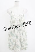 axes femme / 花柄ワンピース M オフ H-25-11-11-038-AX-OP-NS-ZH