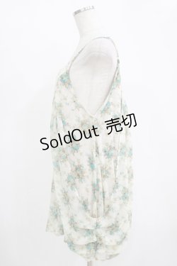 画像2: axes femme / 花柄ワンピース M オフ H-25-11-11-038-AX-OP-NS-ZH