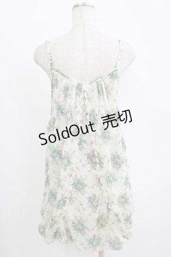 画像3: axes femme / 花柄ワンピース M オフ H-25-11-11-038-AX-OP-NS-ZH