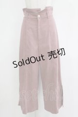 axes femme POETIQUE / ファーベルト付ワイドパンツ M ピンク H-25-11-11-041-AX-PA-NS-ZH