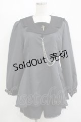 DearMyLove / 闇十字架チャームセットアップ LL グレー H-25-11-11-043-EL-OP-NS-ZH