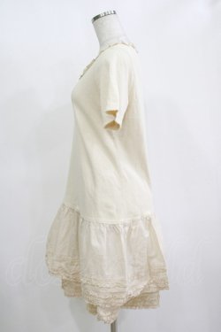 画像2: PINK HOUSE / 綿ローンフリルフリルセットアップ Free 生成り H-25-11-11-047-LO-TO-NS-ZH