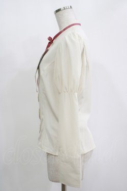 画像2: Kurumi Collaboration / KRデシンジゴスリブラウス M 生成り H-25-11-11-052-GO-BL-NS-ZH