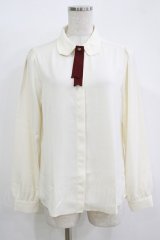 F i.n.t / Bookmarkタイ付きブラウス Free OFF×RE H-25-11-11-053-CA-BL-NS-ZH