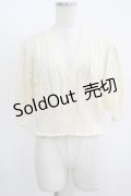 Fi.n.t / ハート透かし編みニットカーディガン Free OFF WHITE H-25-11-11-054-CA-TO-NS-ZH
