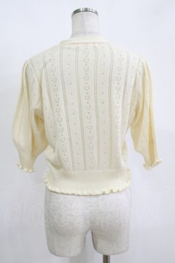 画像3: Fi.n.t / ハート透かし編みニットカーディガン Free OFF WHITE H-25-11-11-054-CA-TO-NS-ZH