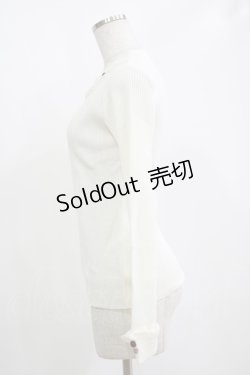 画像2: axes femme / バラボトルネックニット Free オフ H-25-11-11-055-AX-TO-NS-ZH