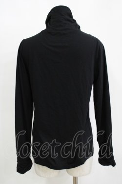 画像3: axes femme / 袖ギャザープルオーバー L ブラック H-25-11-11-056-AX-TO-NS-ZH