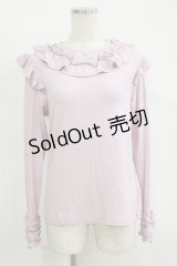 axes femme kawaii / フリルリボンカットプル M ピンク H-25-11-11-057-AX-TO-NS-ZH