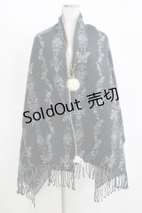 axes femme / ストール  ブラック H-25-11-11-059-AX-BL-NS-ZH