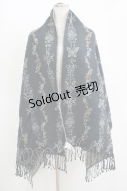 画像2: axes femme / ストール  ブラック H-25-11-11-059-AX-BL-NS-ZH