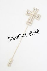 KANEKO ISAO / クロスピン  ゴールド H-25-11-11-061-EL-AC-NS-ZH