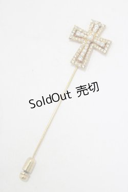 画像1: KANEKO ISAO / クロスピン  ゴールド H-25-11-11-061-EL-AC-NS-ZH