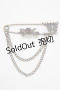 axes femme / ローズピンブローチ  アンティークゴールド H-25-11-11-064-AX-AC-NS-ZH