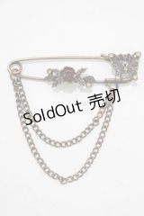 axes femme / ローズピンブローチ  アンティークゴールド H-25-11-11-064-AX-AC-NS-ZH