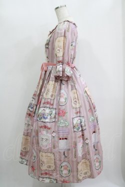 画像2: axes femme kawaii / ティティ×ベアファミリーワンピース M ピンク H-25-11-11-006-AX-OP-NS-ZH