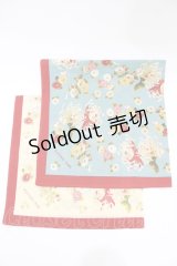 KANEKO ISAO / ノベルティハンカチ  イエロー/ブルー H-25-11-11-067-EL-ZA-NS-ZH