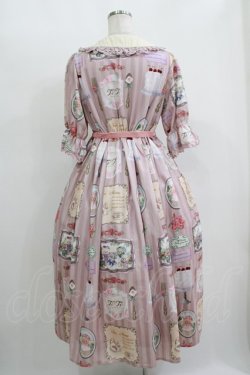 画像3: axes femme kawaii / ティティ×ベアファミリーワンピース M ピンク H-25-11-11-006-AX-OP-NS-ZH