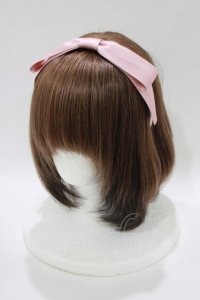 Ank Rouge / ドーリーリボンカチューシャ  ピンク H-25-11-11-073-CA-AC-NS-ZH