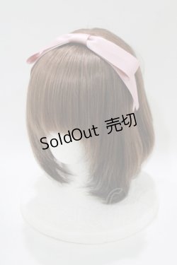 画像1: Ank Rouge / ドーリーリボンカチューシャ  ピンク H-25-11-11-073-CA-AC-NS-ZH