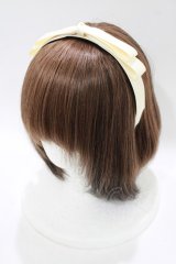Ank Rouge / ドーリーリボンカチューシャ  アイボリー H-25-11-11-074-CA-AC-NS-ZH