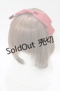 Ank Rouge / グログランワイドリボンカチューシャ  レッド H-25-11-11-075-CA-AC-NS-ZH