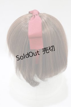 画像2: Ank Rouge / グログランワイドリボンカチューシャ  レッド H-25-11-11-075-CA-AC-NS-ZH