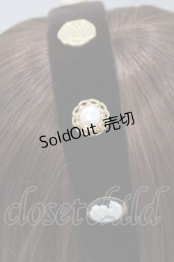 画像2: Maison de FLEUR Petite Robe canone / 宝物でできたカチューシャ  Brown H-25-11-11-078-EL-AC-NS-ZH