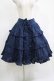 画像1: AND ROMEO / リボンフリルスカート Free ネイビー H-25-11-11-007-LO-SK-NS-ZH (1)