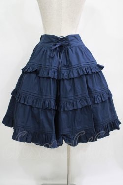 画像3: AND ROMEO / リボンフリルスカート Free ネイビー H-25-11-11-007-LO-SK-NS-ZH