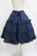 画像3: AND ROMEO / リボンフリルスカート Free ネイビー H-25-11-11-007-LO-SK-NS-ZH (3)