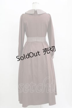 画像3: Maison de FLEUR Petite Robe canone / サラのロマンスワンピース S Brown H-25-11-11-008-EL-OP-NS-ZH