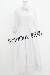 Maison de FLEUR Petite Robe canone / ブリジットが注ぐサイダーワンピース S Lavender H-25-11-11-009-EL-OP-NS-ZH