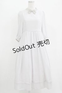 Maison de FLEUR Petite Robe canone / ブリジットが注ぐサイダーワンピース S Lavender H-25-11-11-009-EL-OP-NS-ZH