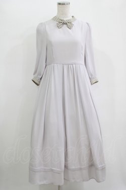 画像1: Maison de FLEUR Petite Robe canone / ブリジットが注ぐサイダーワンピース S Lavender H-25-11-11-009-EL-OP-NS-ZH