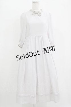 画像1: Maison de FLEUR Petite Robe canone / ブリジットが注ぐサイダーワンピース S Lavender H-25-11-11-009-EL-OP-NS-ZH