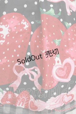 画像4: Dream Lolita（海外ロリータブランド） / Strawberry Cream ジャンパースカート S ブラック H-25-11-11-001-PU-OP-NS-ZH