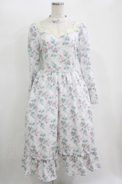 画像1: Kurumi Collaboration / KRハナジゴスリーブワンピース M オフ H-25-11-11-011-GO-OP-NS-ZH