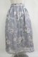 画像1: axes femme / 花柄シアージャカードスカート M ラベンダー H-25-11-11-013-AX-SK-NS-ZH (1)