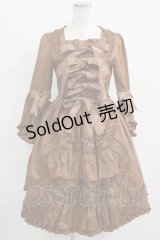 AND ROMEO / 姫袖ワンピース Free ブラウン H-25-11-11-014-LO-OP-NS-ZH