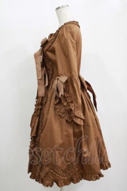 画像2: AND ROMEO / 姫袖ワンピース Free ブラウン H-25-11-11-014-LO-OP-NS-ZH